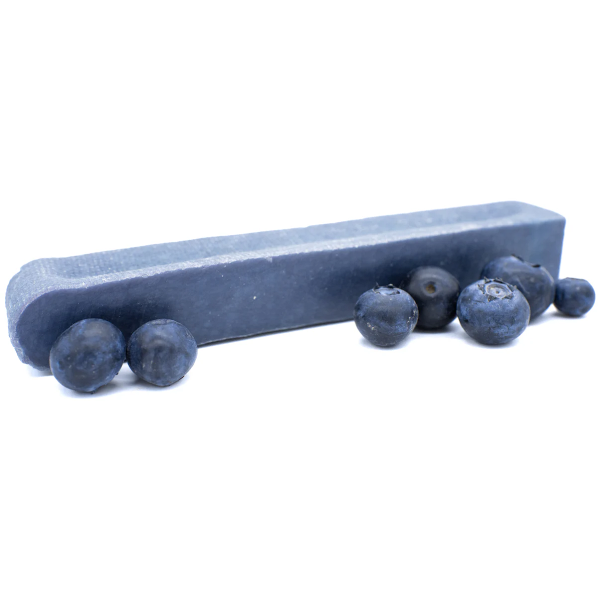 A blueberry himalayan yak chew medium dog treat from Bully Bunches.