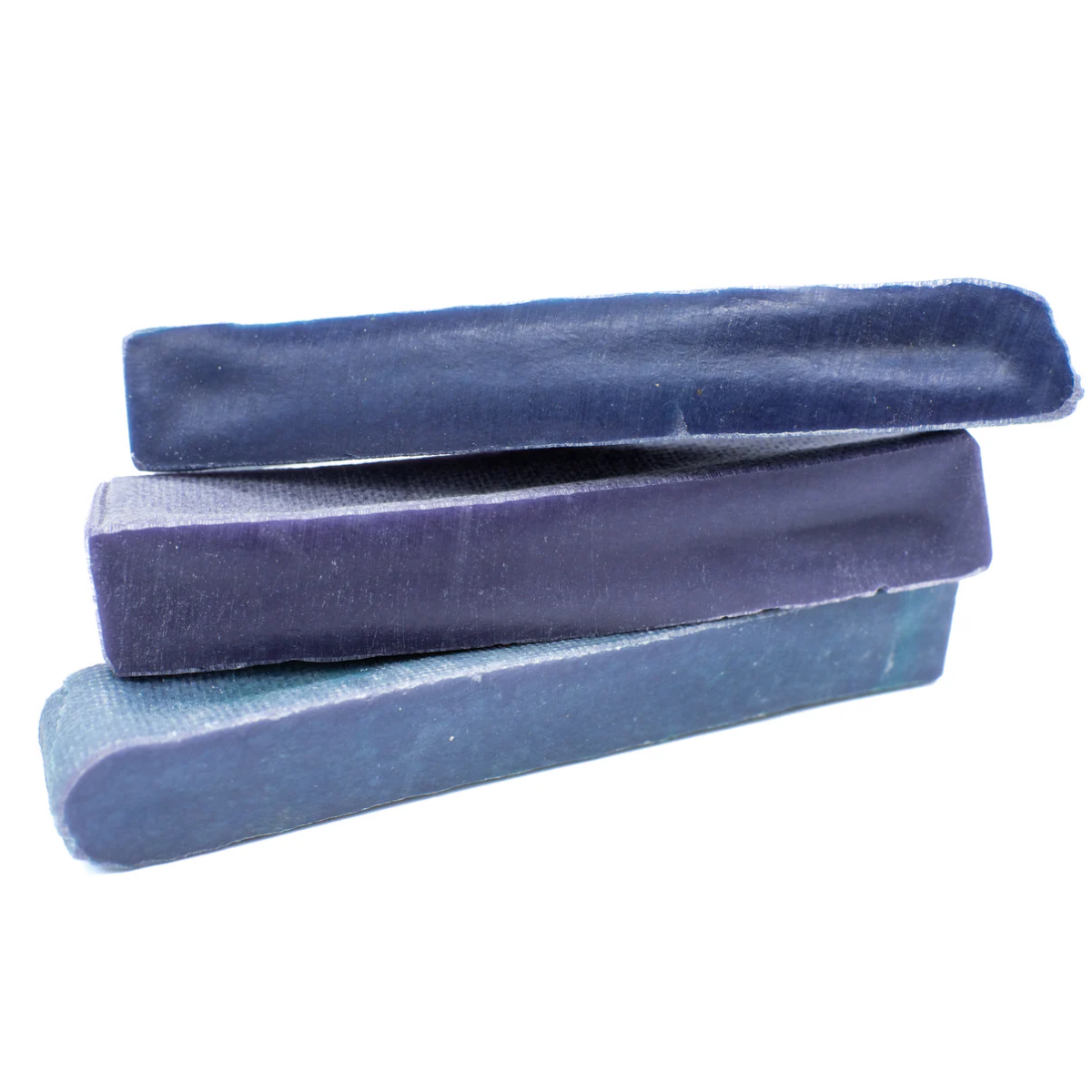 Three blueberry himalayan yak chew medium dog treats from Bully Bunches.