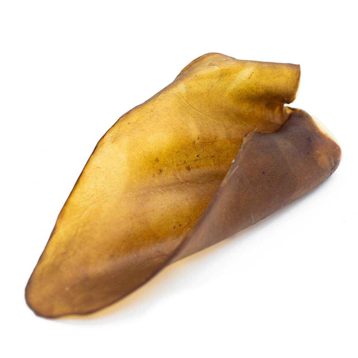 A natural cow ear dog treat from Bully Bunches.