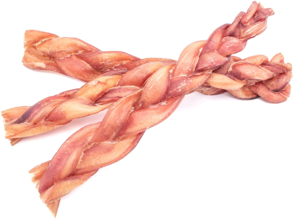 12 Inch Jumbo Braided Bully Sticks Bully Bunches