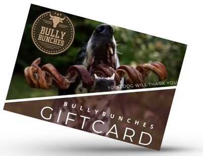 50 dollar gift card from Bully Bunches.