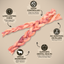 12 Inch Standard Braided Bully Stick