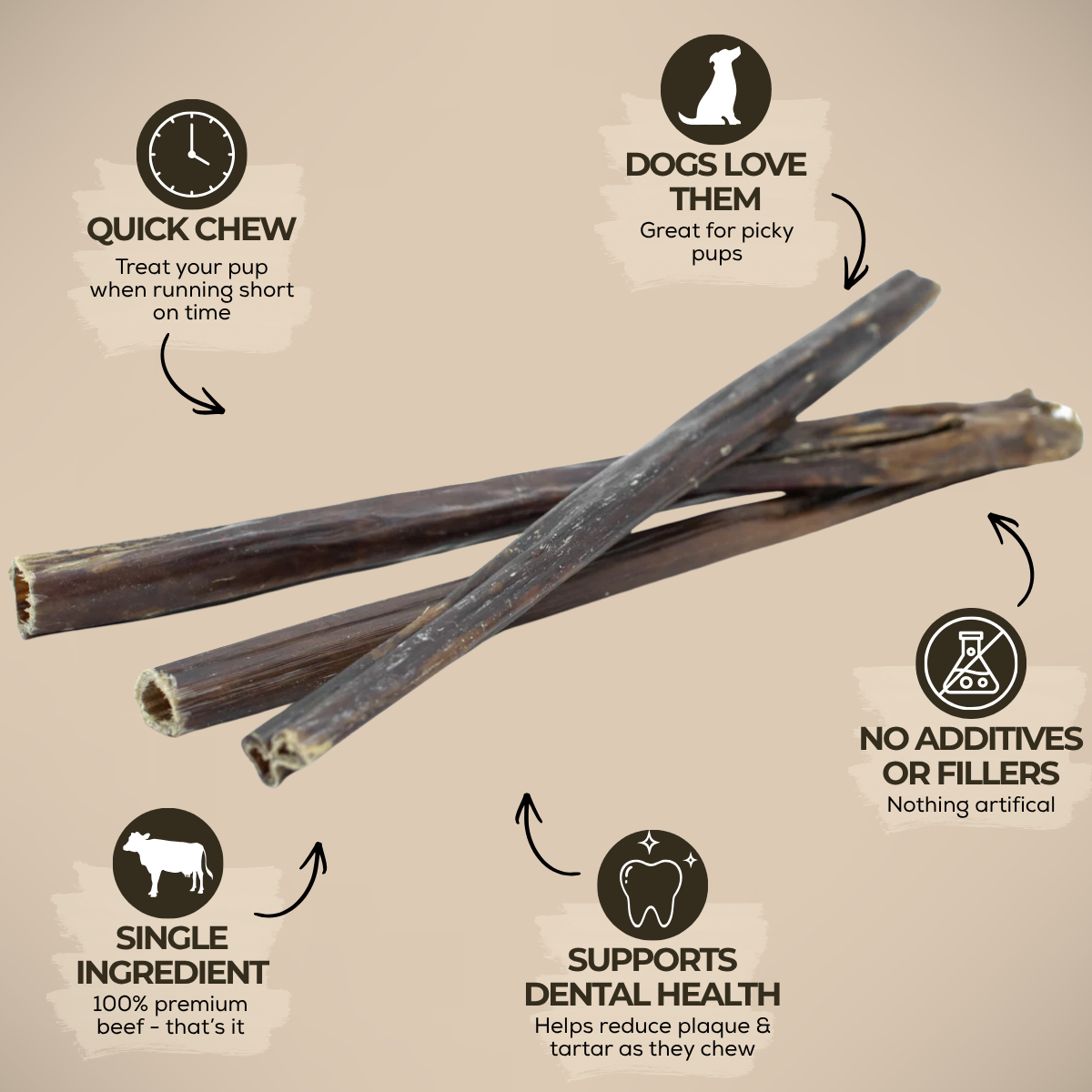 12 Inch Beef Jerky Stick