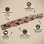 10-12 Inch Braided Collagen Stick