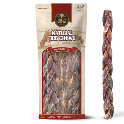 12 Inch Braided Jerky Stick