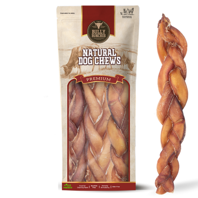 12 Inch Monster Braided Bully Stick