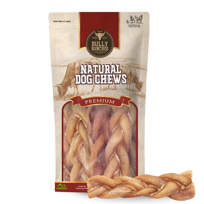 6 Inch Thick Braided Bully Stick