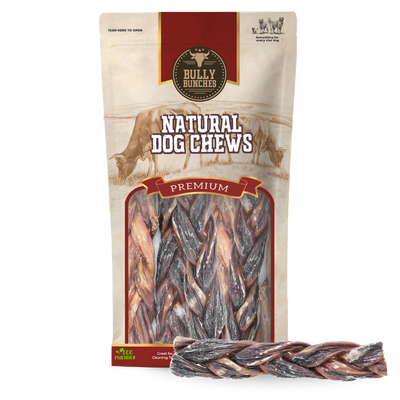6 Inch Braided Jerky Stick