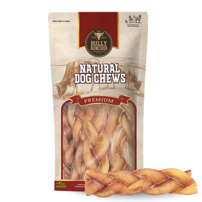 6 Inch Jumbo Braided Bully Stick