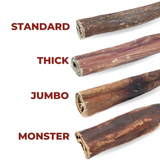 5-6 Inch Jumbo Collagen Wrapped in Bully Stick