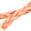 Two 6 inch thin braided bully stick dog treats from Bully Bunches.